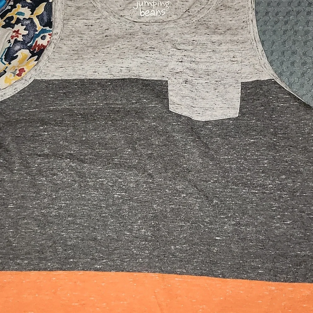 Jumping Beans Colorblock Tank Top. Size 6 - Picture 3 of 3